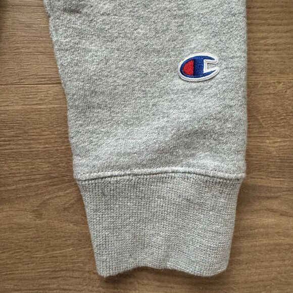 Champion Mens Gray Reverse Weave Crew Neck Sweatshirt Size S - Picture 5 of 8